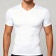 Men's Solid White Compression Shirts – Quick Dry Moisture Wicking Baselayer for Daily Workouts