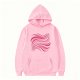 Couples Matching Printed Hoodie - Women's Fall Winter Thickened Pullover