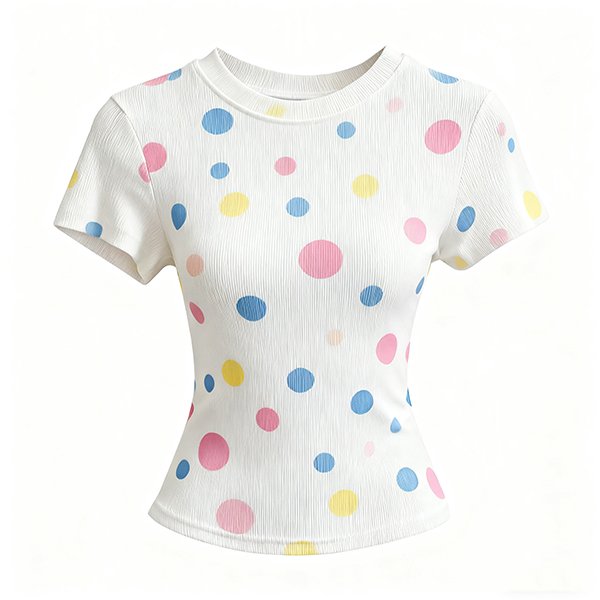 Women's New Slim-Fit T-Shirt - Anti-Pilling O-Neck Breathable?
