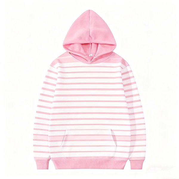 Women's Couples Print Hoodie - Thickened Winter Casual Pullover