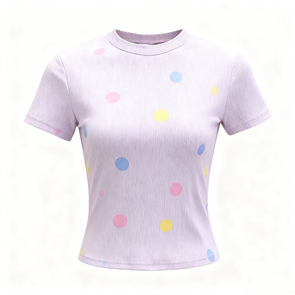 New Slim-Fit Women's T-Shirt - Anti-Pilling O-Neck Breathable Fashion